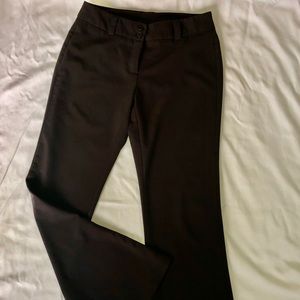 Brown dress slacks